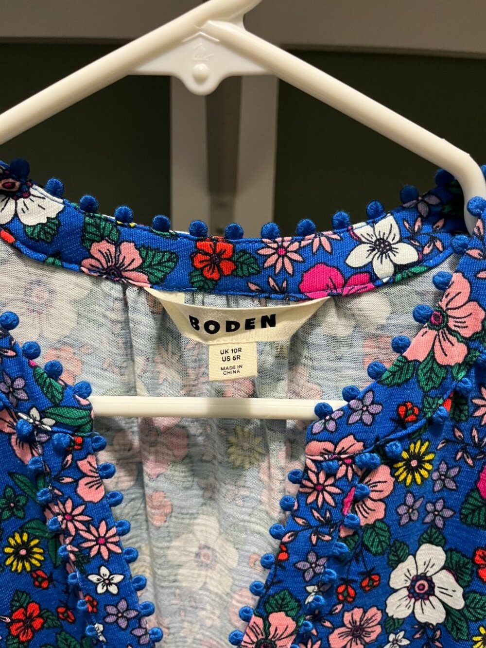 Boden Maeve Trim Jersey Maxi Dress - Picture 7 of 8